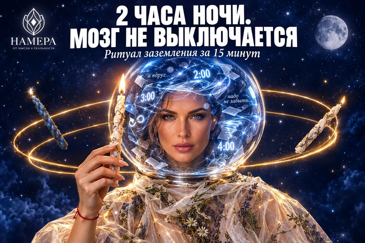Бессонница от мыслемешалки: как отключить мозг перед сном. Гид НАМЕРА