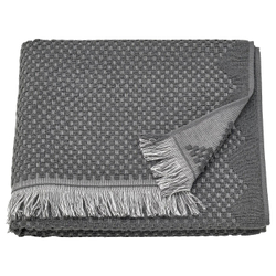 IKEA FJÄLLSTARR  (ИКЕА ФЙÄЛЛСТАРР)  -  Полотенце банное, темно-серое, 70x140 см
