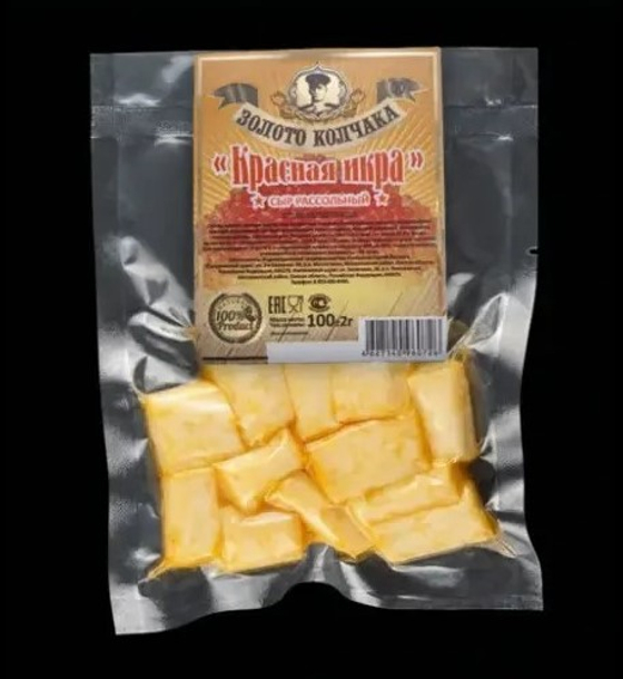 Балычок Красная Икрв Сыр "Золото Колчака" в/у 100гр (50шт)
