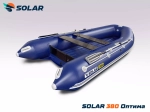 Лодка надувная моторная solar-380 к (оптима)