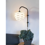 Основание для бра willow mini wall hanger black h 50 cm