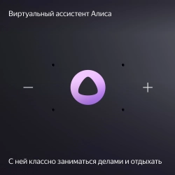 Умная колонка Yandex Станция Миди Алиса оранжевый 24W 1.0 BT/Wi-Fi 10м (YNDX-00054ORG)