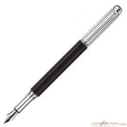 Перьевая ручка Carandache Varius Ebony Silver Plated (4490.076)