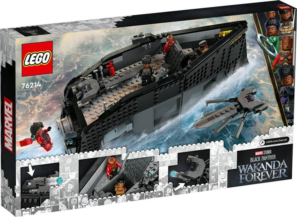 Конструктор LEGO Marvel 76214 Черная пантера битва на воде