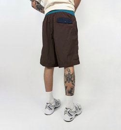 Шорты Color matching sport brown
