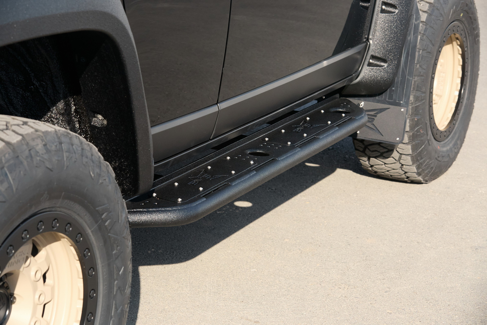 Пороги силовые BMS ALFA для Тойота FJ Cruiser 2005-2023 (2 шт.)
