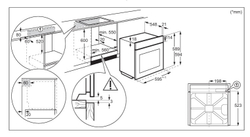 Электрический духовой шкаф Electrolux LOC8H31X