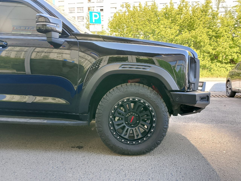 Haval H9 24+ Бампер передний силовой + Площадка под лебёдку WINBO MECH