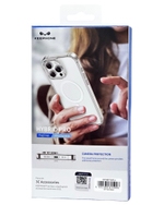 Накладка для i-Phone 16 Pro Keephone Hibrid Pro MagSnap прозрачный
