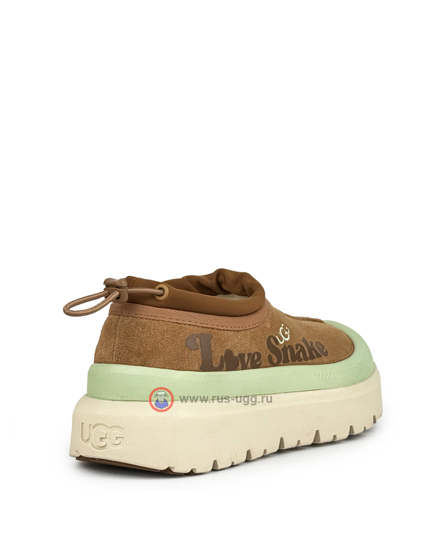 UGG TASMAN WEATHER HYBRID SLIPPER Chestnut/White A-10