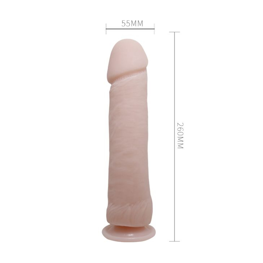 Фаллоимитатор на присоске The Big Penis - 26,8 см.