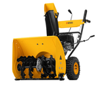 Бензиновая снегоуборочная машина SBM 610, 212 cc, ручной старт, фара Denzel