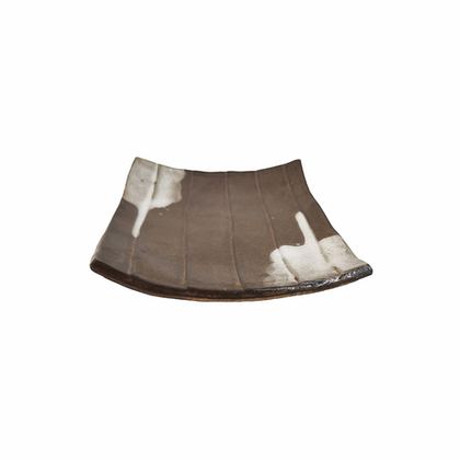 Тарелка для закусок 16х16см Roomers Tableware Brown-white SG163003-2