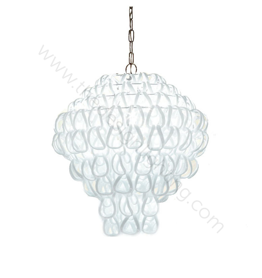 Pendant design lamp Giogali SP 80 A by Vistosi (White)