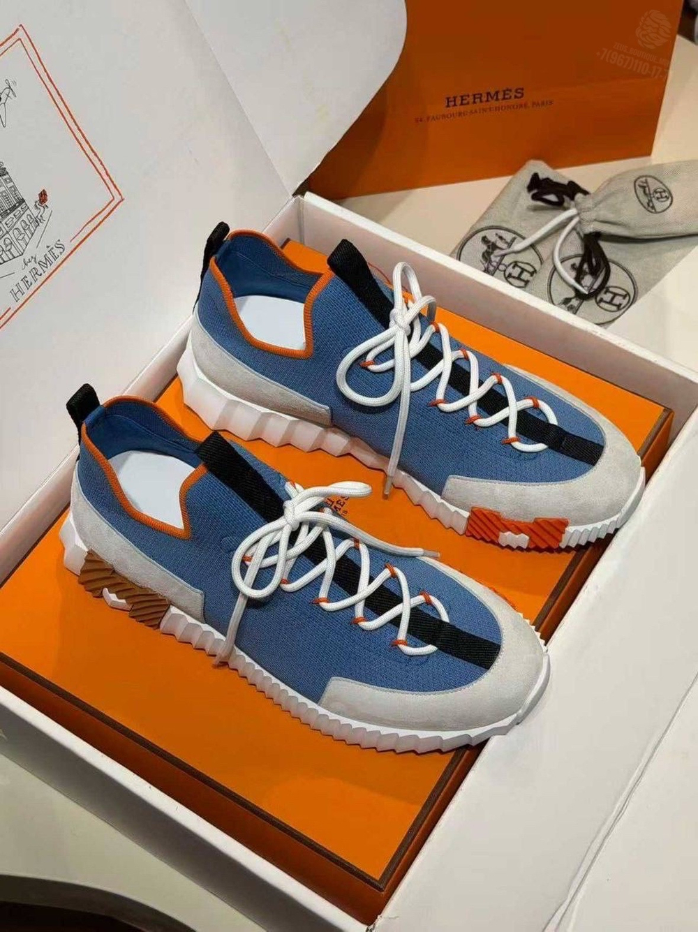 Кроссовки Hermes Slip-on Lift