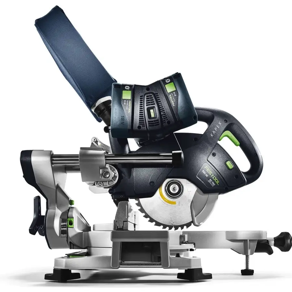 Аккумуляторная торцовочная пила с протяжкой KAPEX KSC 60 EB 5,0 I-UG-Set FESTOOL 577958