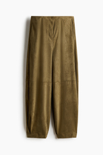 Брюки с бочкообразными штанинами - H&M