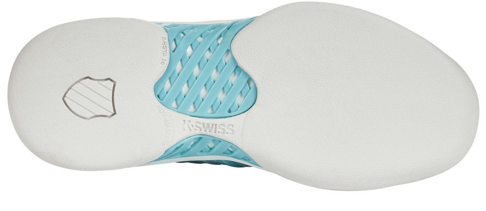 Женские теннисные кроссовки K-Swiss Express Light 2 Carpet - angel blue/icy morn/white