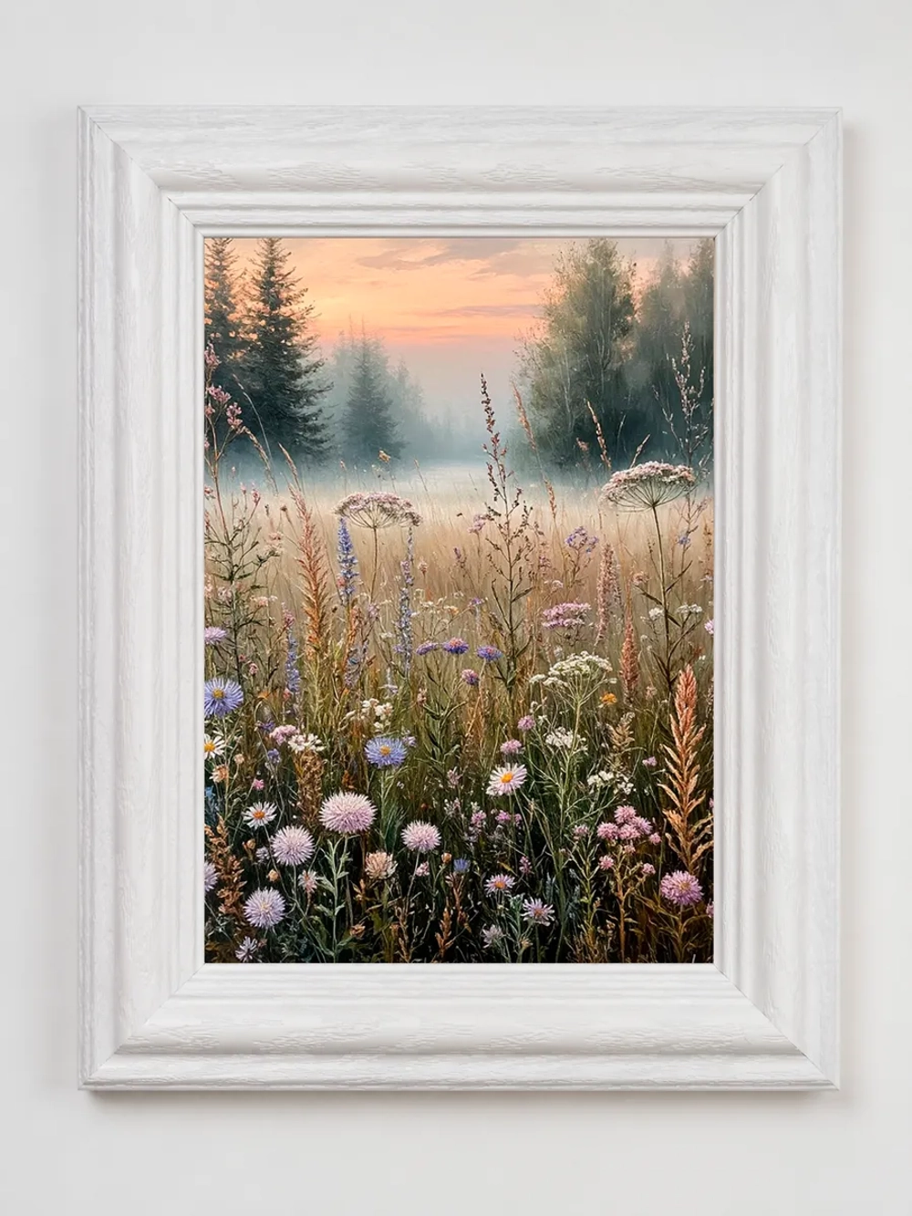 Интерьерная картина на холсте в раме "Утро", 33×43 см