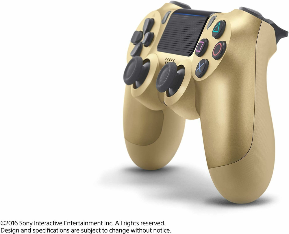 Геймпад SONY DualShock 4 v2 CUH-ZCT2E, золотой