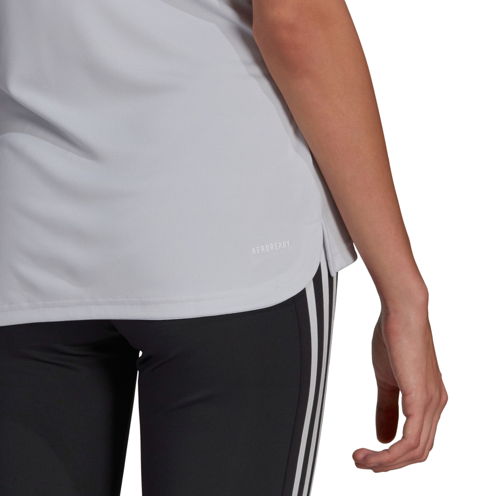 Женская теннисная майка adidas 3-Stripes Tank Top Women - Grey, Pink