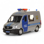 Модель ин. мет. "Mercedes-Benz Sprinter полиция" 14см, открыв. двери, в коробка (Технопарк)