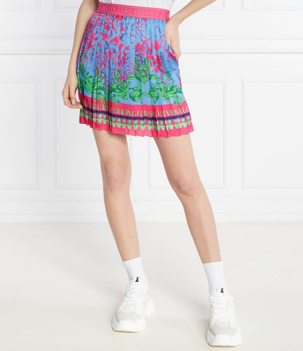 Юбка Versace Jeans Couture - разноцветная(76HAE8P1NS434)