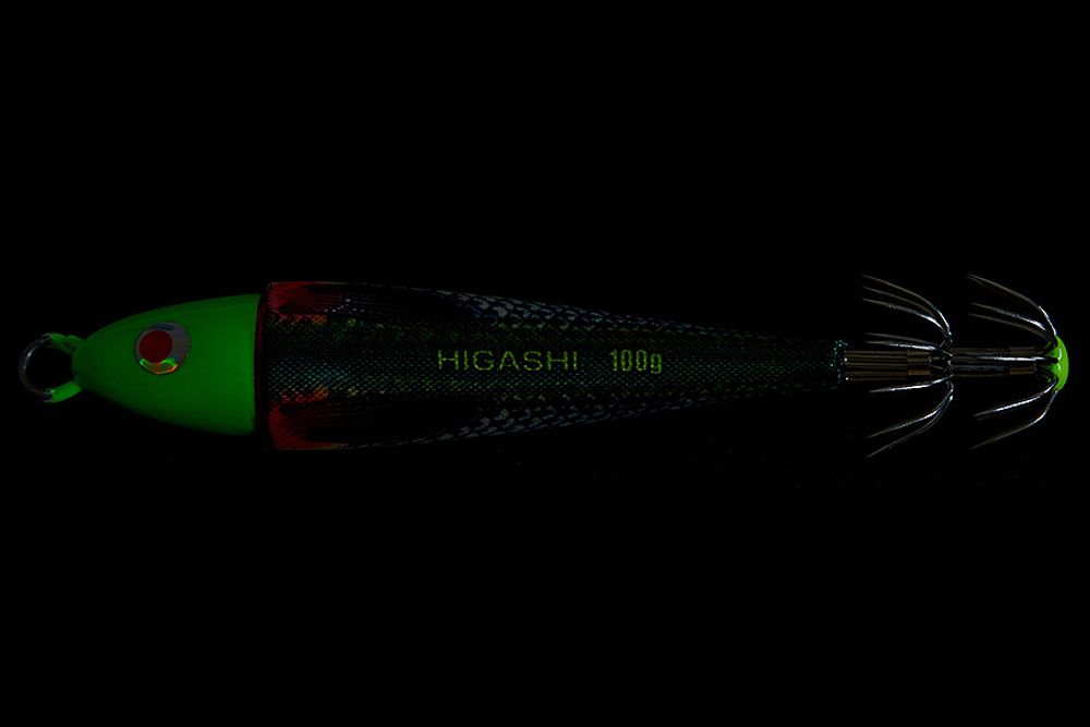 Кальмарница HIGASHI Squid Cloth sinker 100g #02 Green Mullet