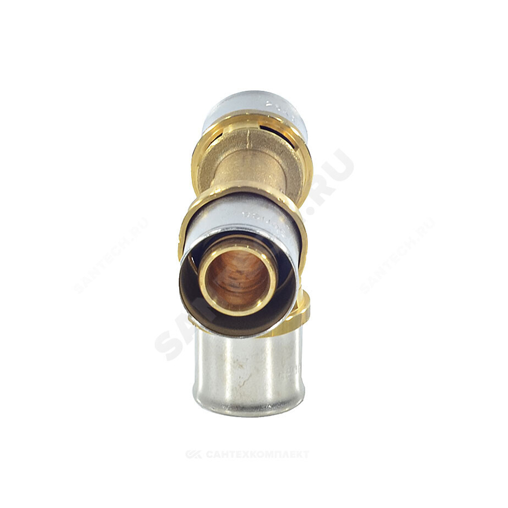 Тройник для МП/PE-X труб латунь пресс Дн 26 RM150 Giacomini RM150Y009