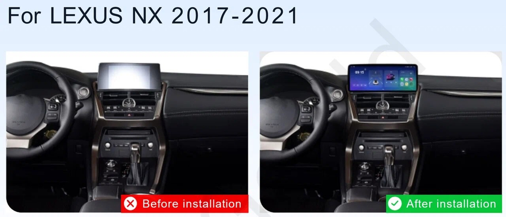 Установочный комплект для LEXUS 18-20 NX KUBERG GL-12802-FW