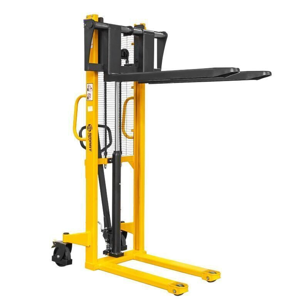 Ручной гидравлический штабелер SDJ 1516 (1500 кг; 1,6 м; вилы 310-830 мм) SMARTLIFT (SMART)