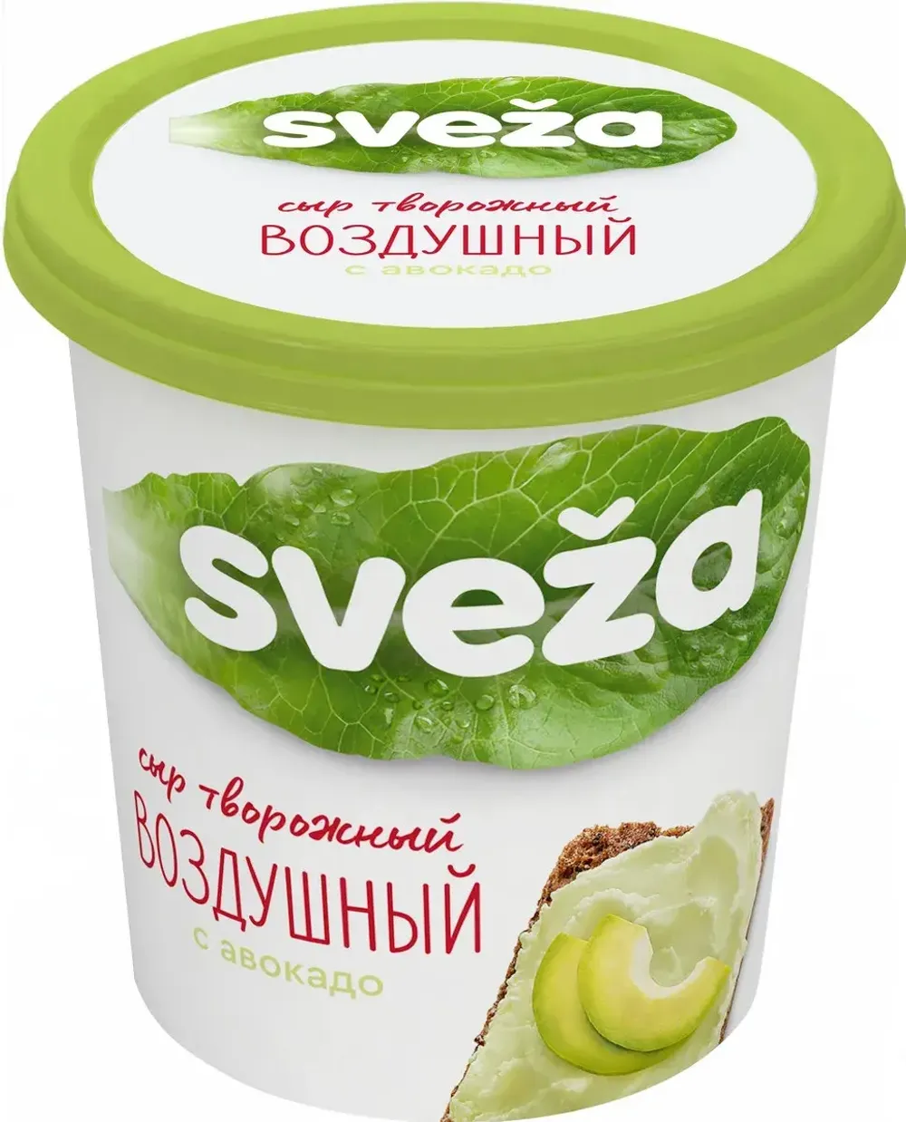 Сыр творожный Савушкин Sveza 60% 150г с авокадо