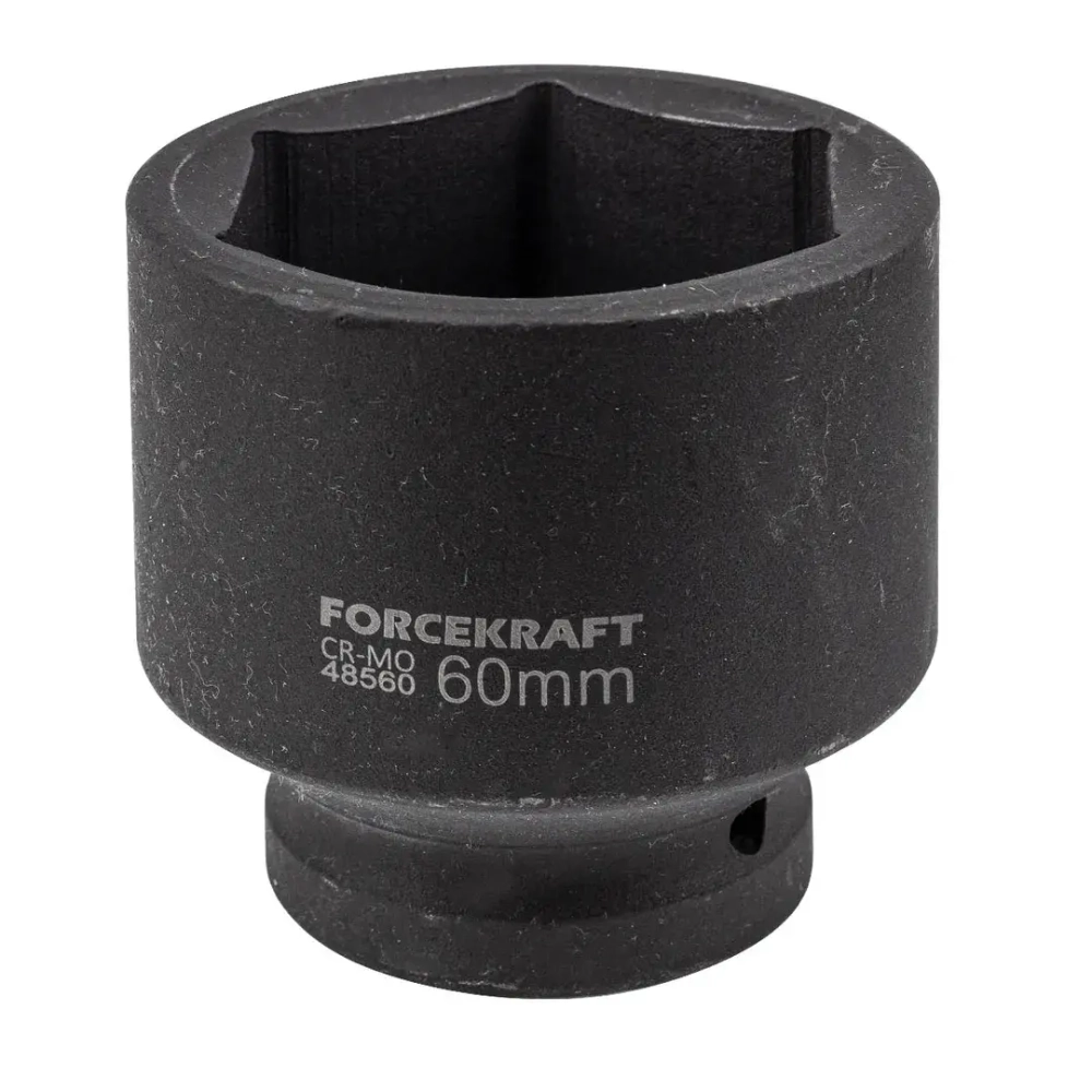 Головка ударная 60мм 1''6гр. FORCEKRAFT FK-48560