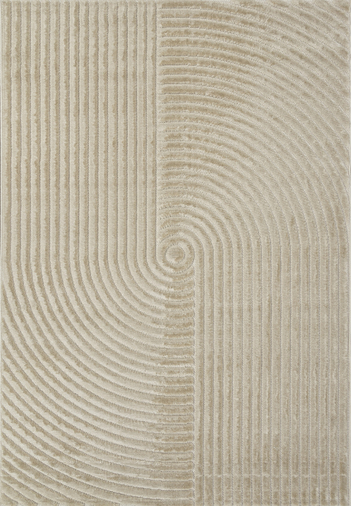 Ковер "Juno" (200*290 см) D801AP - BEIGE / BEIGE