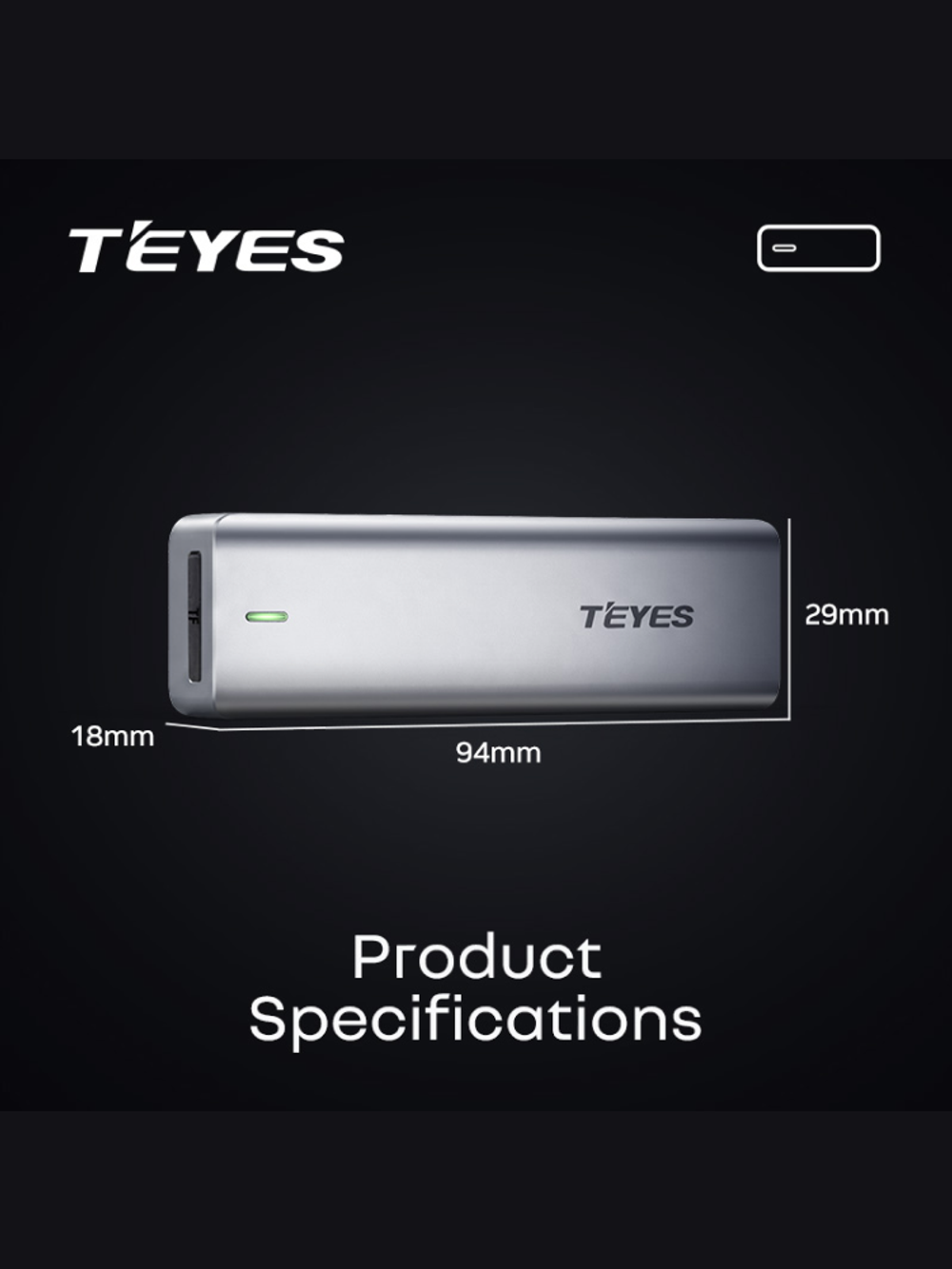 AHD DVR Box - Только для Teyes CC4 / CC4L