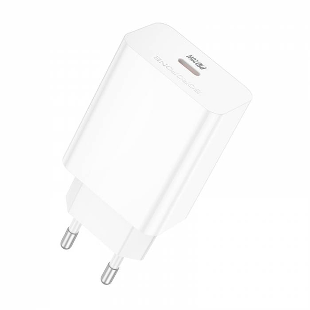 Зарядное устройство Borofone BA21A Pro PD20W (white)