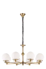 Люстра подвесная NewRgy 8692/8BR BRONZE, 8×40 Вт, бронзовая