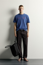 ФУТБОЛКА С КОМБИНИРОВАННОЙ ВЫШИВКОЙ — ZARA