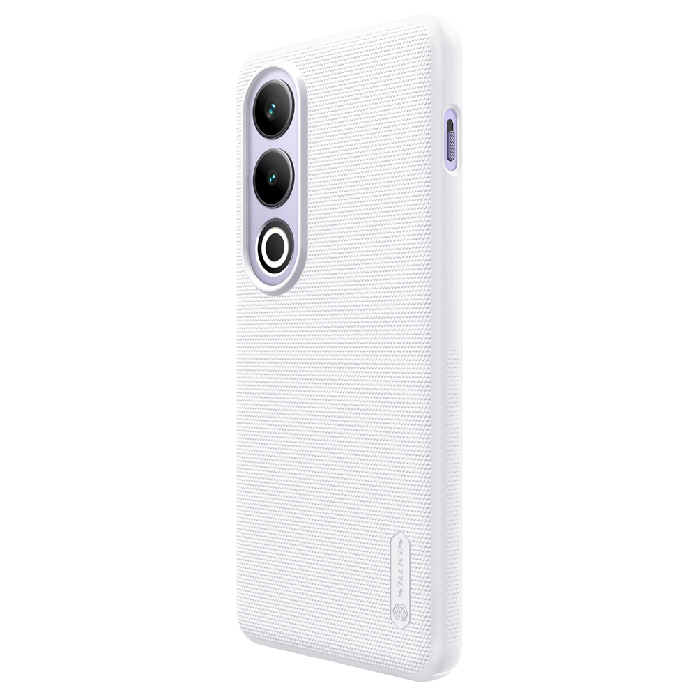 Тонкий жесткий чехол белого цвета от Nillkin для смартфона OnePlus Ace 3V, серия Super Frosted Shield