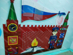 Патриотический стенд "Вечный огонь"