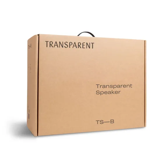 Transparent Transparent Speaker Black