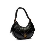 Кожаная сумка хобо kensington puff Kurt Geiger - черный(2711400109)
