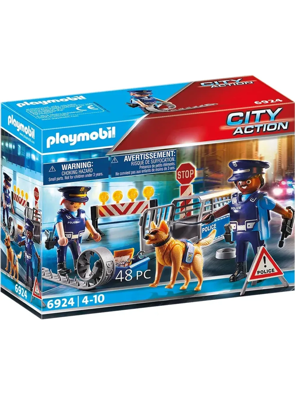 Набор Полицейский блокпост Playmobil 6924