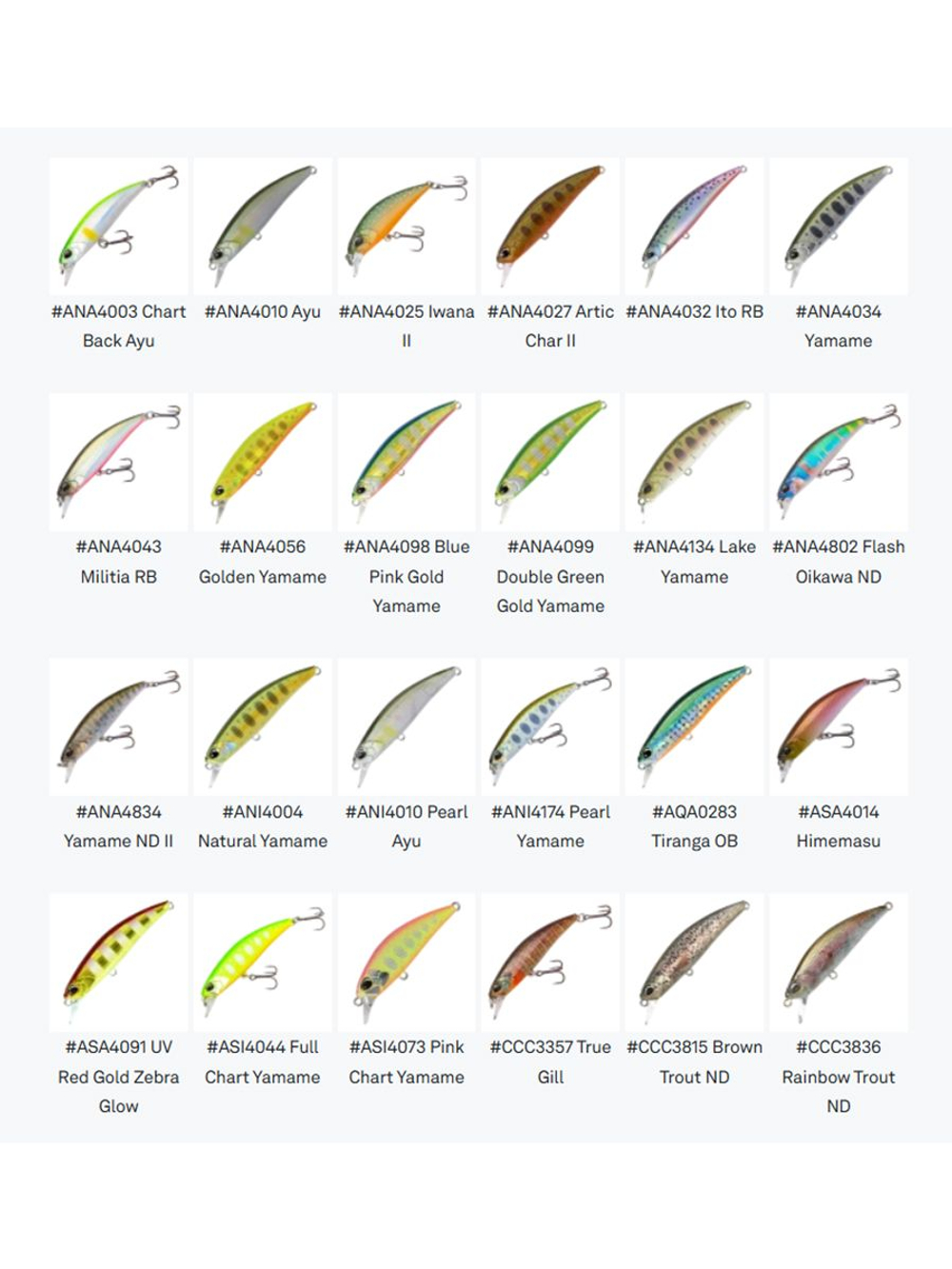 Воблер DUO Spearhead Ryuki 60 S, CCC3815 Brown Trout ND