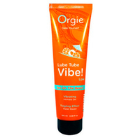 Гель с эффектом вибрации и ароматом коктейля Секс на пляже Orgie Lube Tube Vibe Low Sex On The Beach 100мл