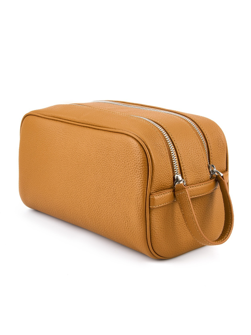 Toiletry bag LEMAN NEW L caramel color