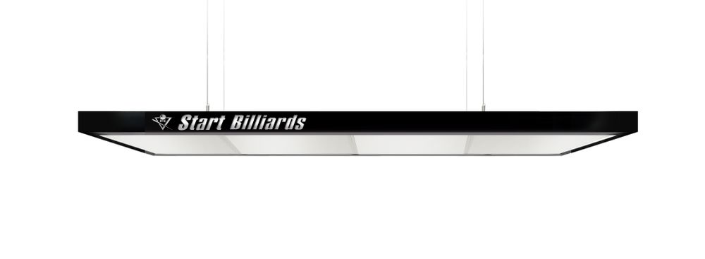 Лампа STARTBILLIARDS Club select 4 секции (Бриллиант,Рассеиватель (комплект))