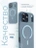 Чехол накладка iPhone 17 Pro / 18 Pro 6.3" Gurdini Slim Series with Magsafe Blue