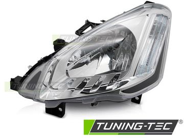 HEADLIGHT CHROME LEFT SIDE TYC fits CITROEN BERLINGO 12-18
