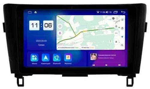 Магнитола для Nissan X-Trail T32, Qashqai J11 2014-2022 (рамка маленькая) - Parafar PF988T2RN2K на Android 13, Быстрая, QLED+2K, CarPlay, 4G SIM-слот
